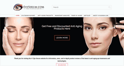 Desktop Screenshot of eyeserum.com